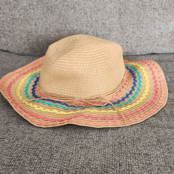 Target Other - Target Girl's Multicolor Straw Hat